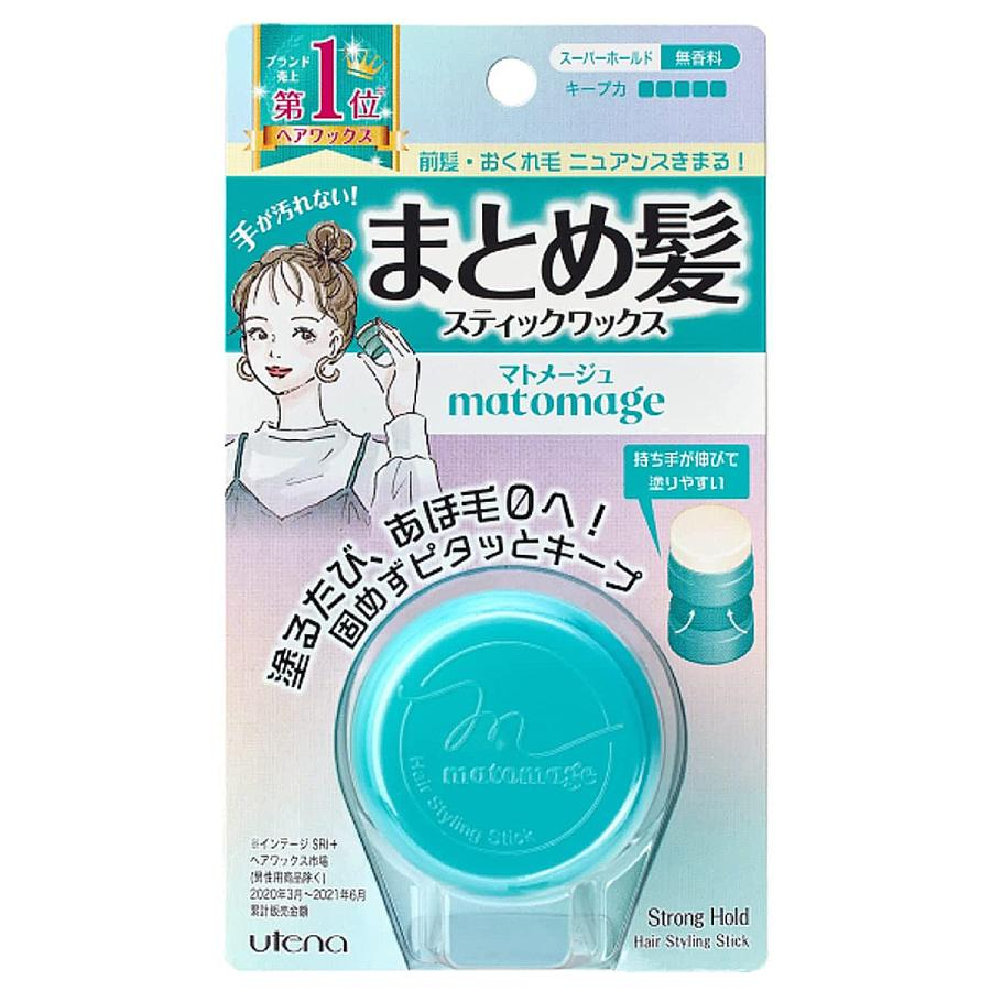 Sáp vuốt tóc nữ utena matomage nhật bản giúp giữ tóc con không chỉa ra ngoài 13g