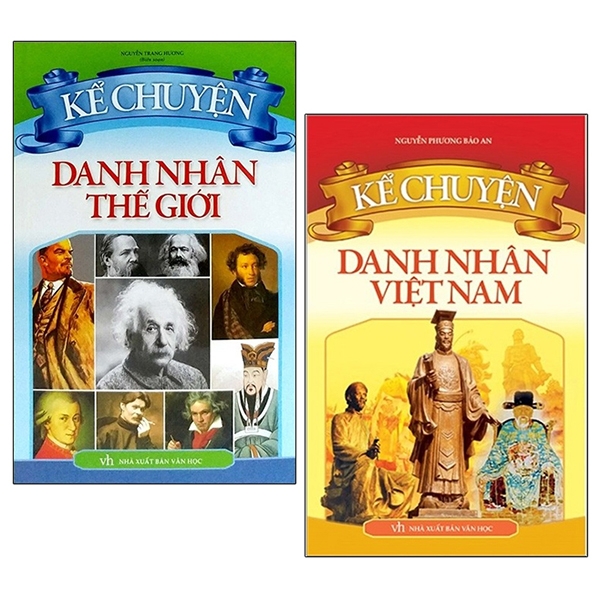 Fahasa - combo sách hay kể chuyện danh nhân thế giới + kể chuyện danh nhân việt nam