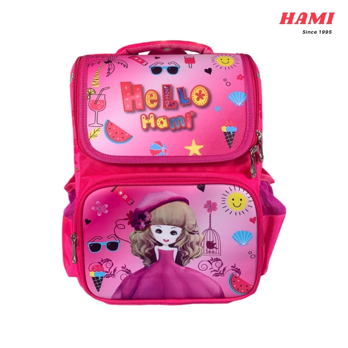 Balo chống gù cấp 1 b1g1701 hami siêu bền , siêu nhẹ_ bảo hành trong vòng 12 tháng