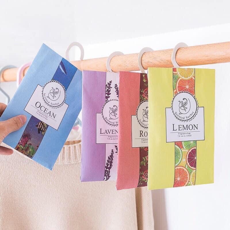 Combo 3 Túi thơm treo tủ quần áo
