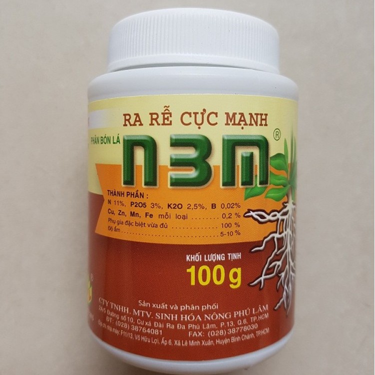 Phân bón kích rễ n3m 100g, ra rễ cực mạnh n3m