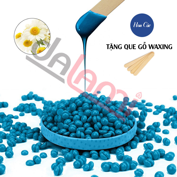 [MUA 5 TẶNG 1] SÁP WAX TẨY LÔNG NÓNG CAO CẤP DALAMI - 50g - Wax tẩy lông nách, wax tẩy lông vùng kín, bikini, wax tẩy lông tay chân- Hiệu quả, An Toàn, Lành Tính -  Tặng kèm 1 que gỗ wax lông chuyên dụng - Có che tên sản phẩm