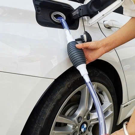 Dụng Cụ Hút Xăng Dầu Bóp Tay Ống PVC 1M | Bơm Hút Chất Lỏng Mini Sang Chiết Nhiên Liệu Xe Máy Ô Tô