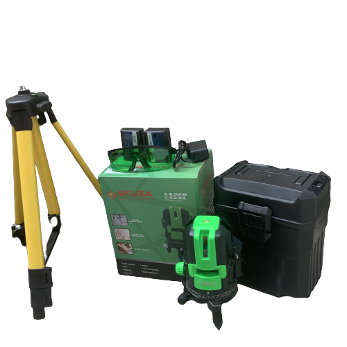 Máy cân bằng laser 5 tia xanh - máy bắn cos - máy bắn cốt - máy bắn tia laze - máy cân mực chính hãng akuza