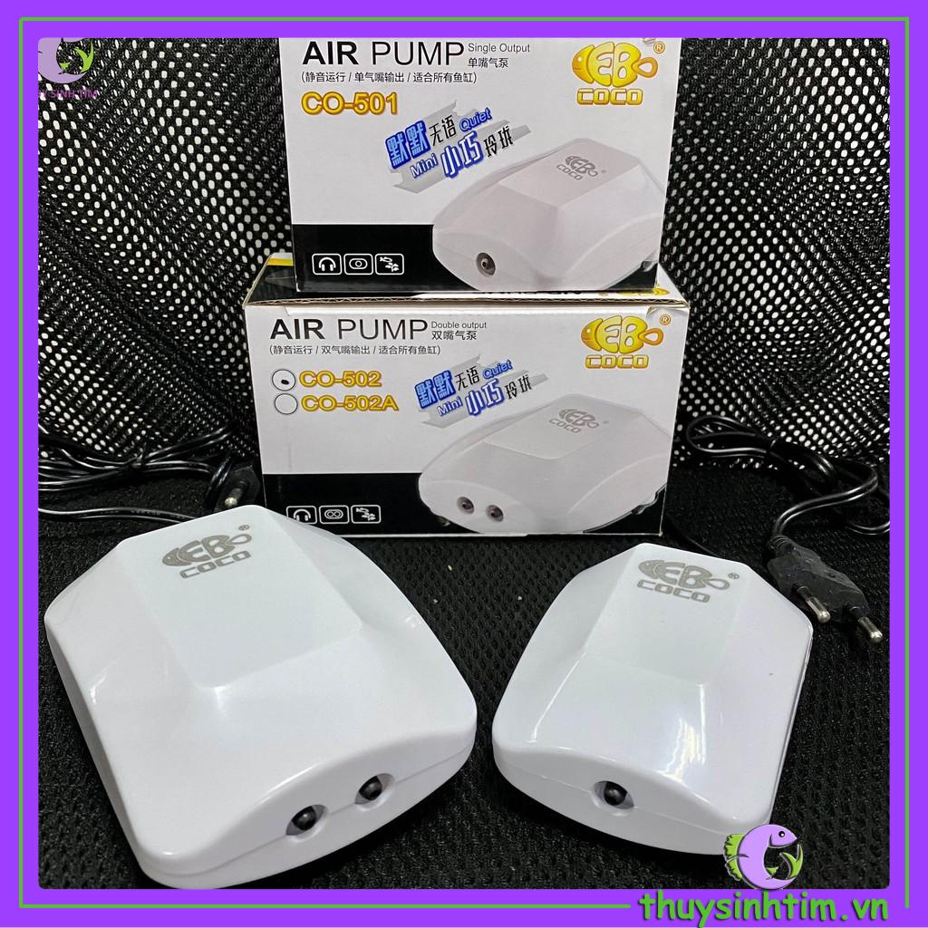 Máy sủi oxy mini gebo cho bể cá cảnh