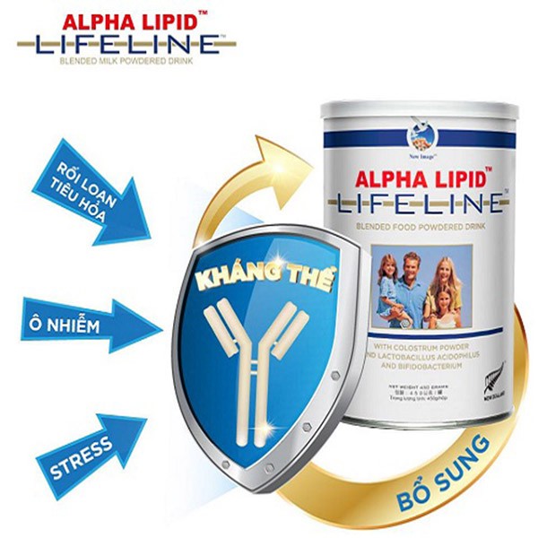 sữa non alpha lipid 450g chính hãng new zealand 1