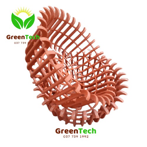 Chậu trồng lan - chậu trồng lan dáng sen đủ sezi