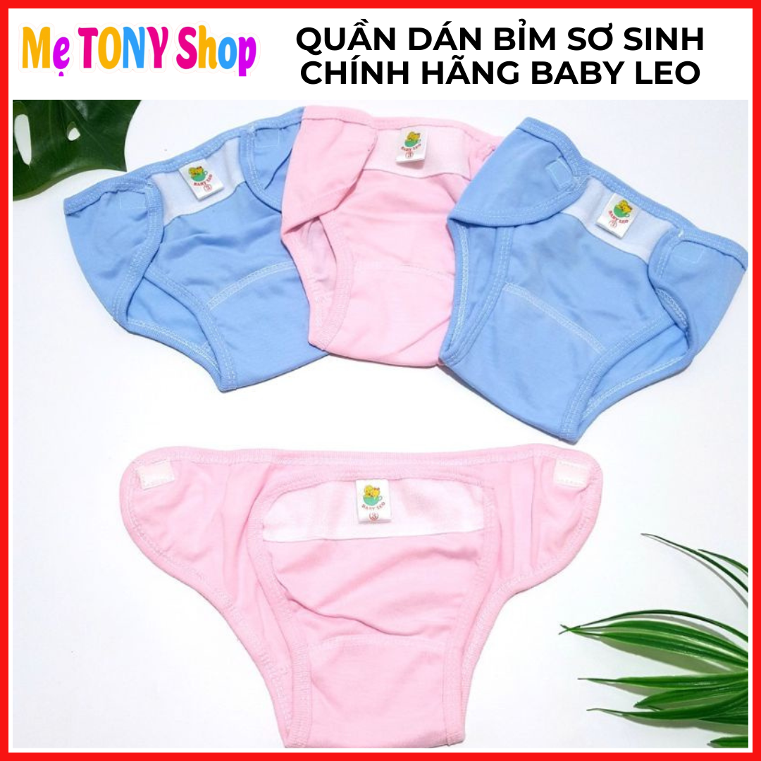 Quần Đóng Bỉm Cho Bé Sơ Sinh Quần Dán Tã Newborn Cho Bé Chính Hãng Baby Leo