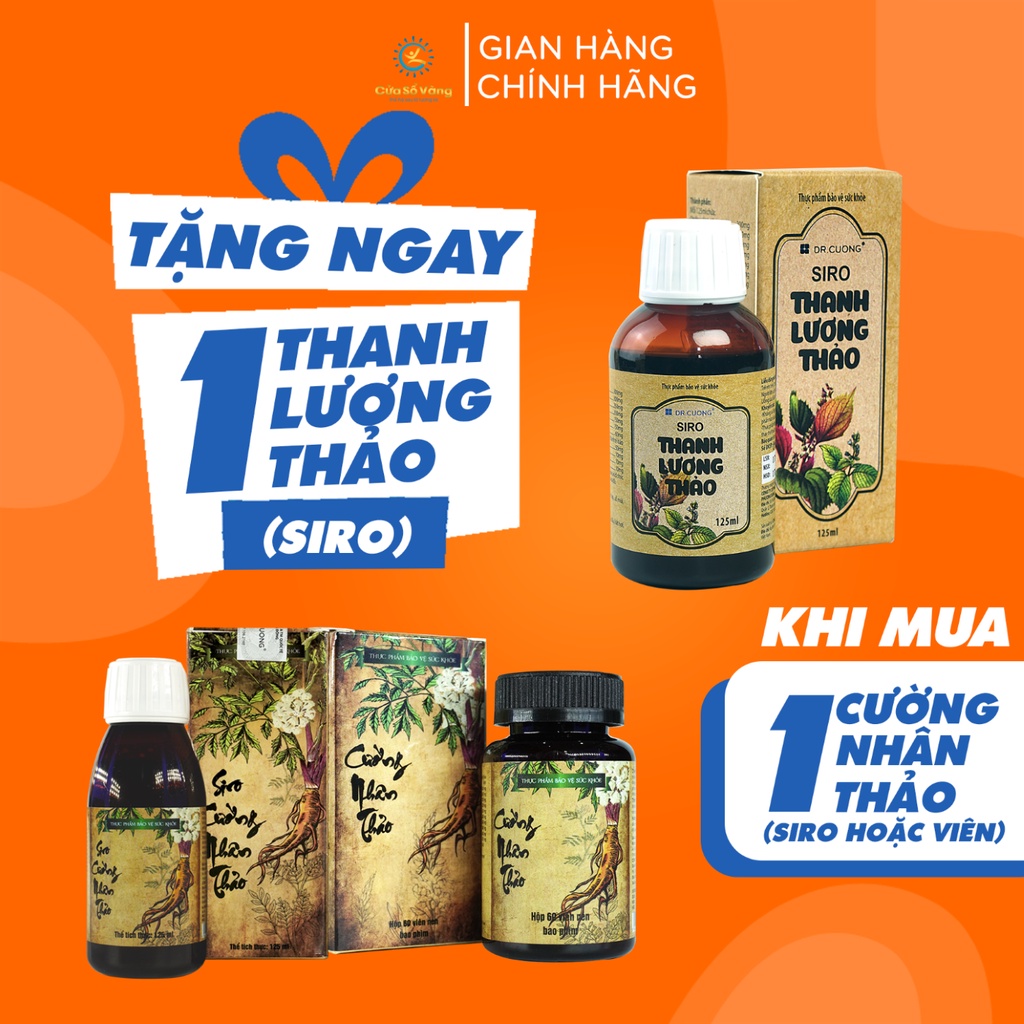 Cường nhân thảo – hỗ trợ tăng cường sức khỏe & giúp giảm mệt mỏi