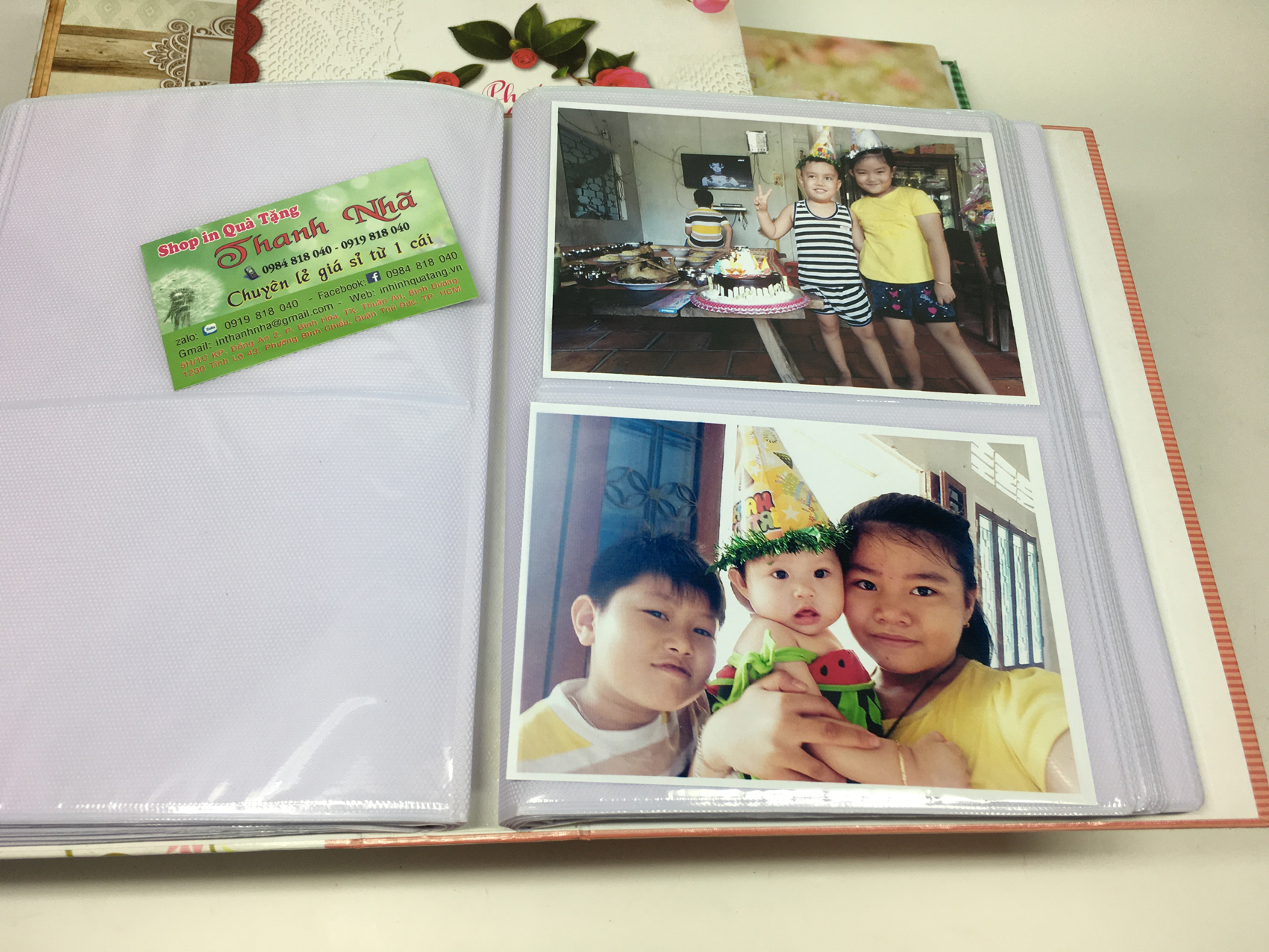 Album ảnh 10x15cm (bìa cứng)