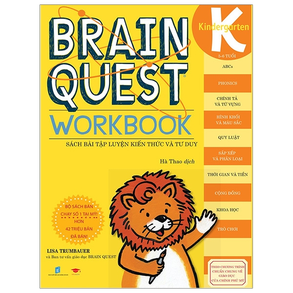 Fahasa - Brain Quest Workbook - Kindergarten