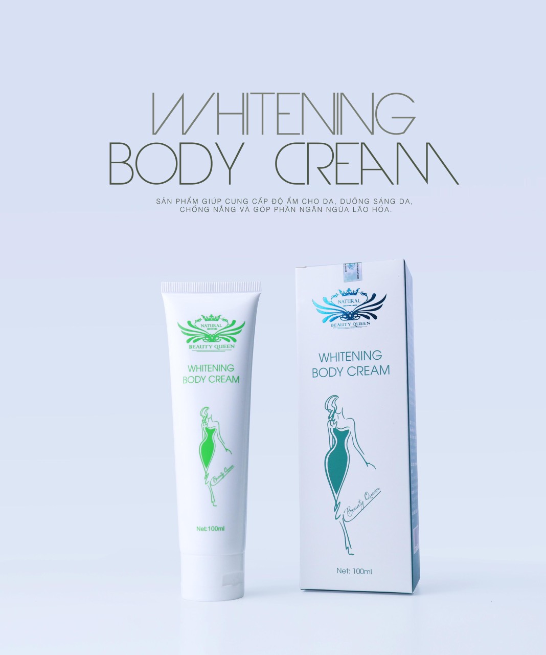 Whitening Body Cream+ collgeen