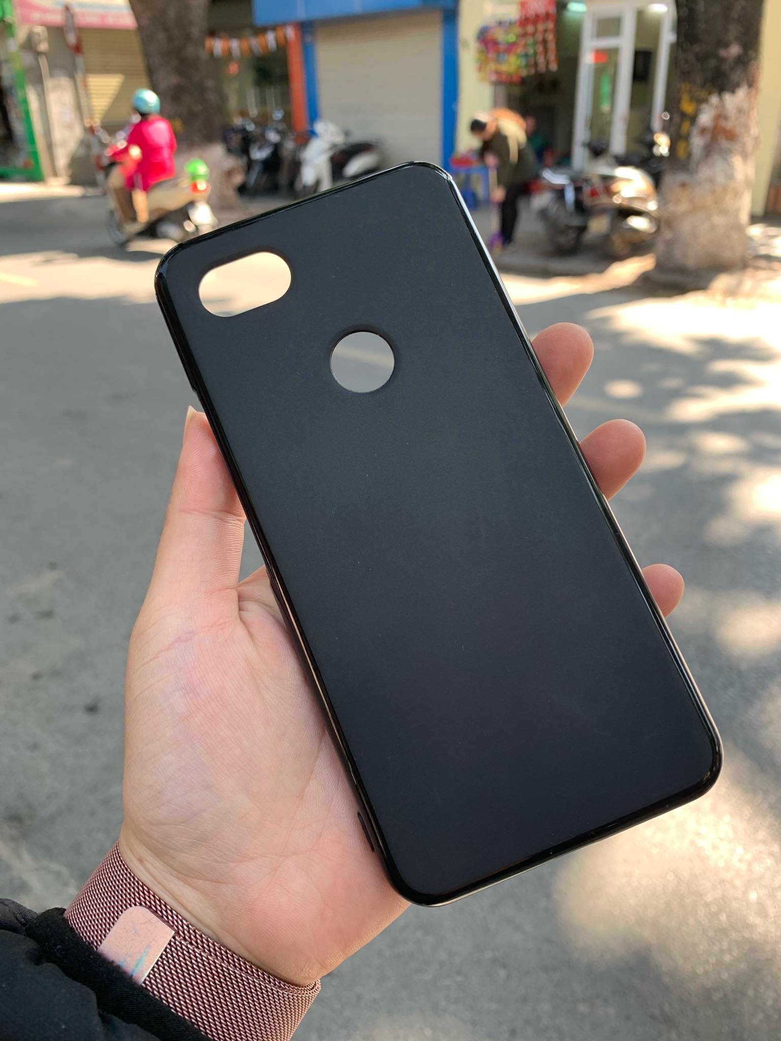 Ốp silicon cho điện thoại Google Pixel 3A XL