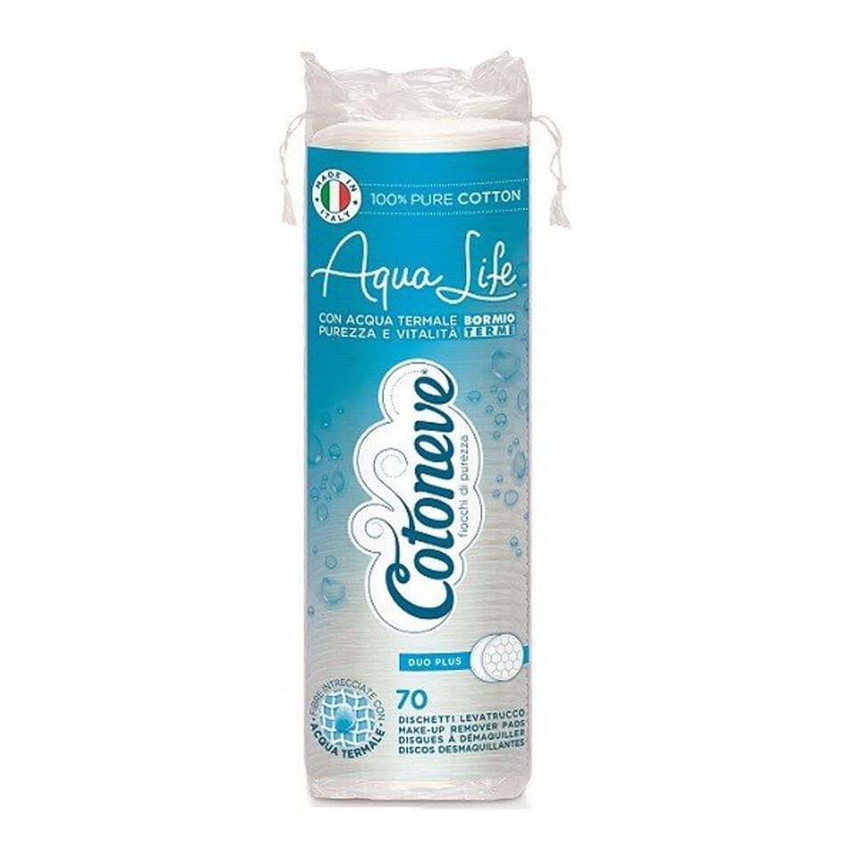 Bông tẩy trang aqua life cotoneve 70 miếng