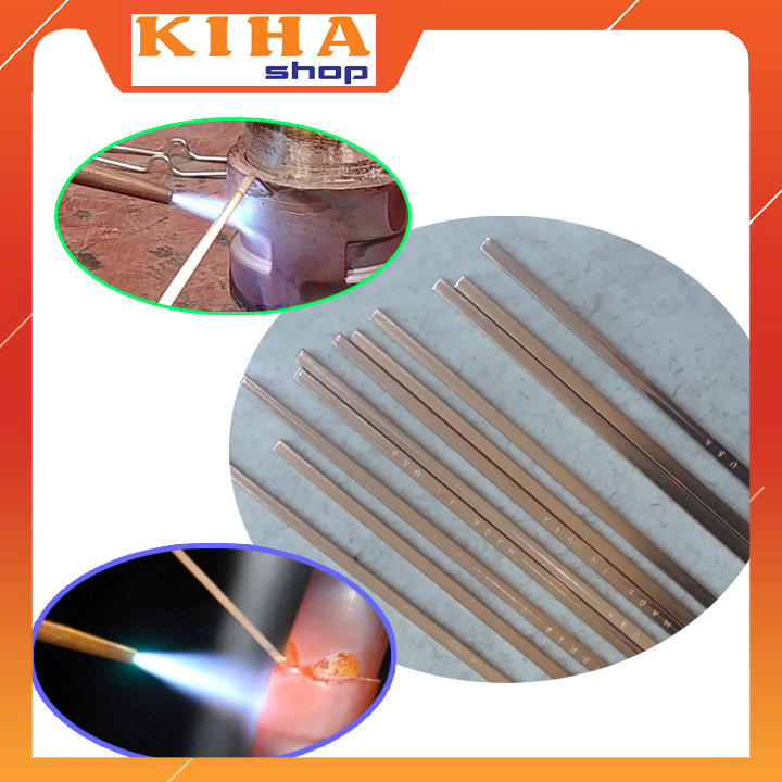 Que bạc hàn, que vảy bạc, hàn điện lạnh, hàn ống đồng, hàn đồng đỏ, thuận tiện thao tác