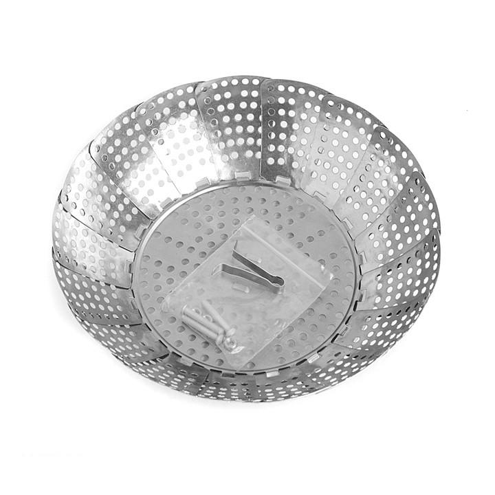 Xửng hấp inox xếp gọn size lớn 27cm