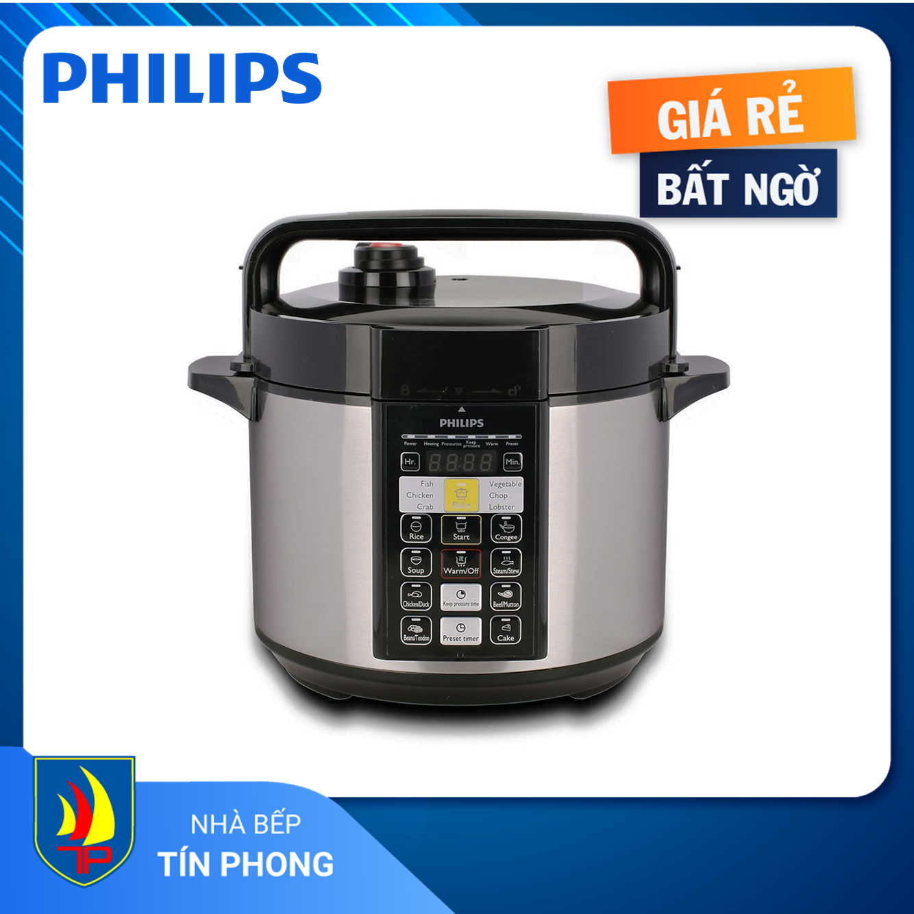 Nồi áp suất điện Philips HD2136/66