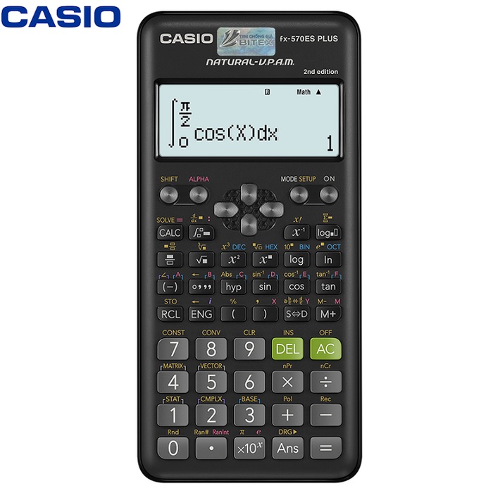 Bạn đang tìm kiếm một chiếc máy tính phục vụ cho việc tính toán trong công việc hay học tập? Máy tính Casio fx-570es plus chính hãng là một sự lựa chọn đáng tin cậy! Với thiết kế thông minh, dễ sử dụng và tính năng nhiều, chiếc máy tính này sẽ giúp bạn tiết kiệm thời gian và cực kỳ hiệu quả.