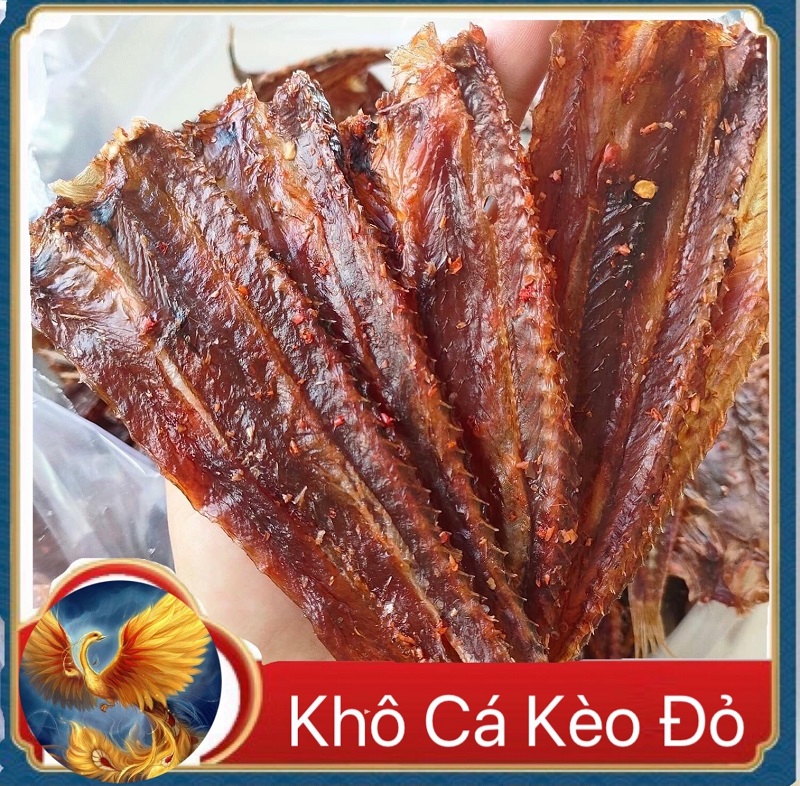 Khô cá kèo đỏ xẻ vị vừa ăn - vựa khô yến vy - thịt chắc, không tanh
