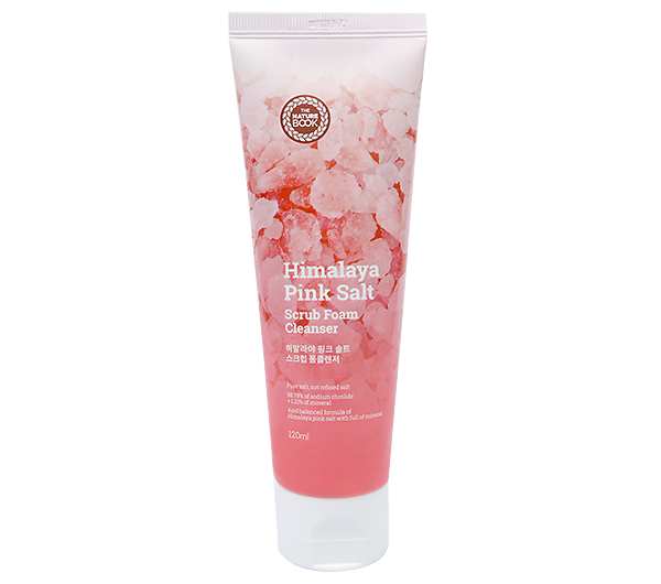 Sữa Rửa Mặt Muối Hồng Himalaya The Nature Book Himalaya Pink Salt Scrub Foam Cleaneser