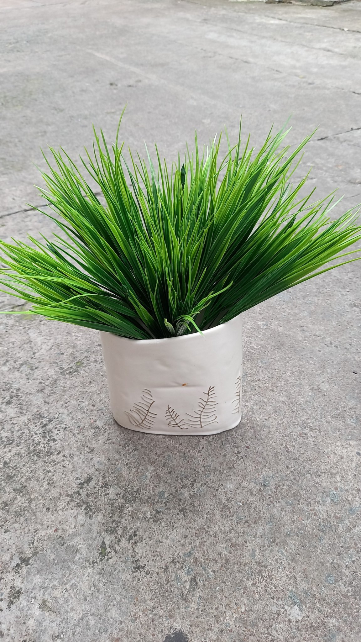 [HCM]1 bụi cỏ lúa giả 7 nhánh - Hoa giả - Hương Flower