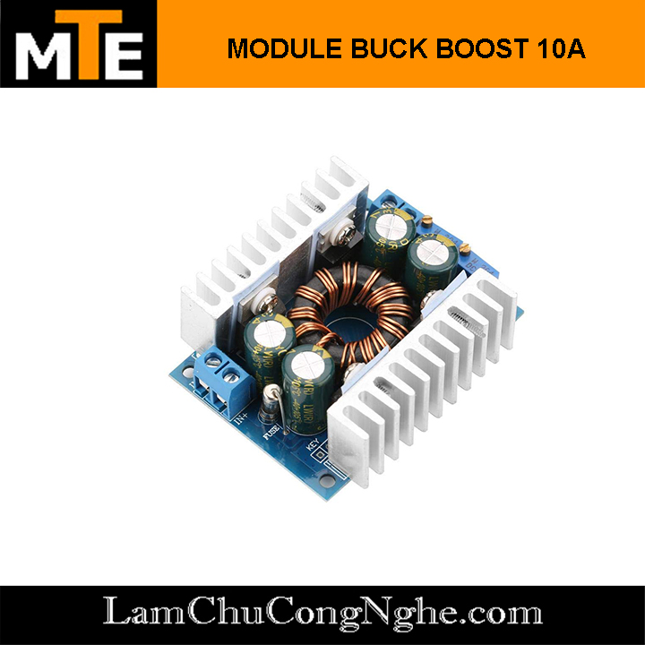 Module buck boost DC-DC 10A vào 5-30V ra 1.25-30V