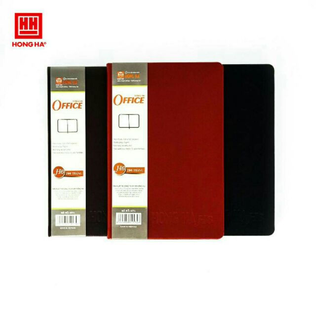 Sổ da hồng hà dày 200tr