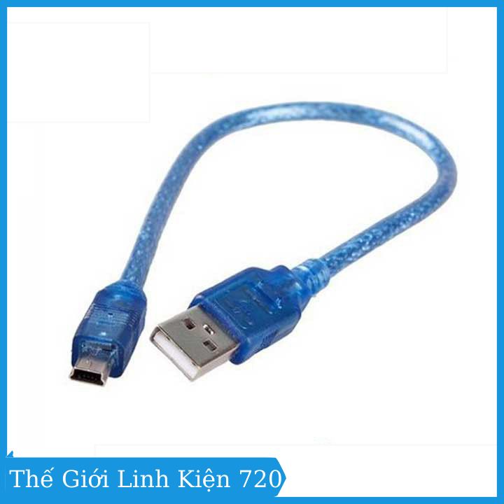 Dây usb a đực - usb mini