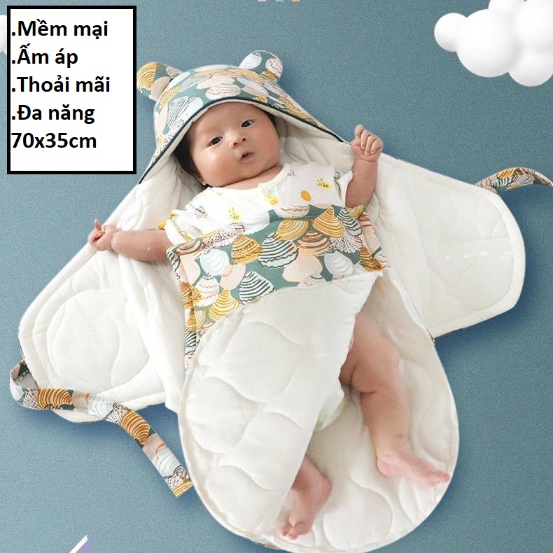 Ủ trần bông tai gấu cho bé
