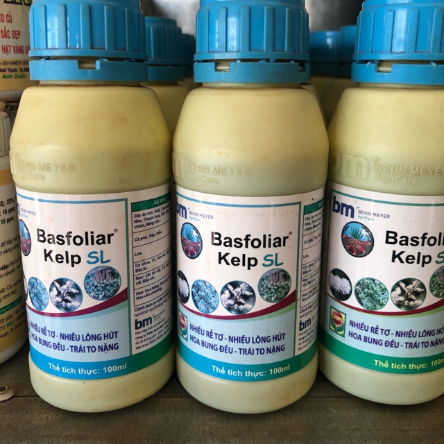 Phân bón lá basfoliar kelp sl 100ml, chất lượng đảm bảo an toàn đến sức khỏe người sử dụng, cam kết hàng đúng mô tả