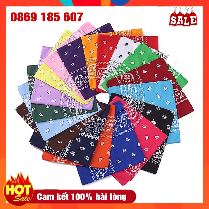 Khăn Turban  Choàng Cổ, Đeo Tay, Đeo Túi Xách, Thắt Lưng, Búi Tóc, Đội Đầu, Khăn Bandana Làm Khẩu Trang Bịt Mặt, Làm Thắt Nơ Buộc Tóc