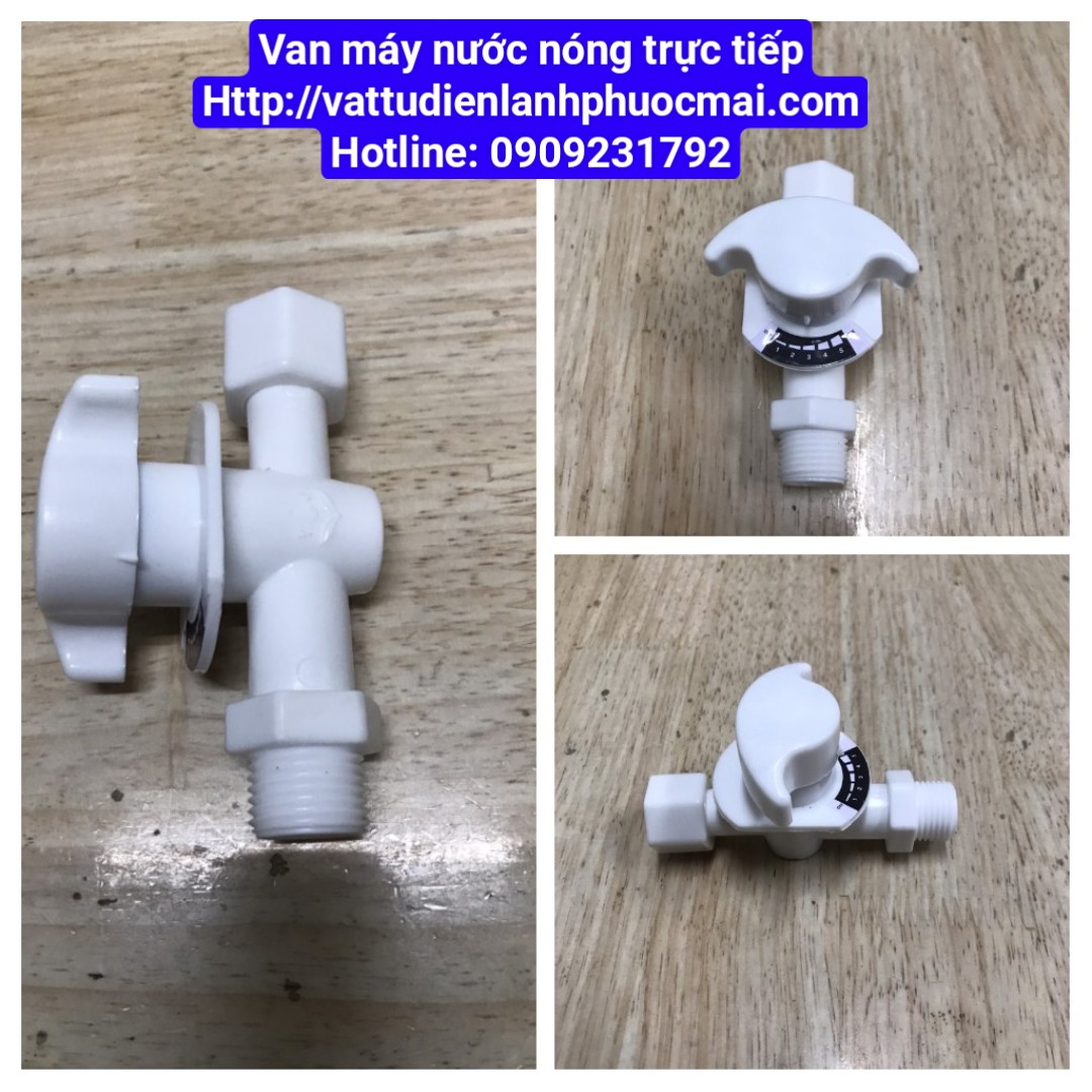 Van khóa máy nước nóng phước mãi