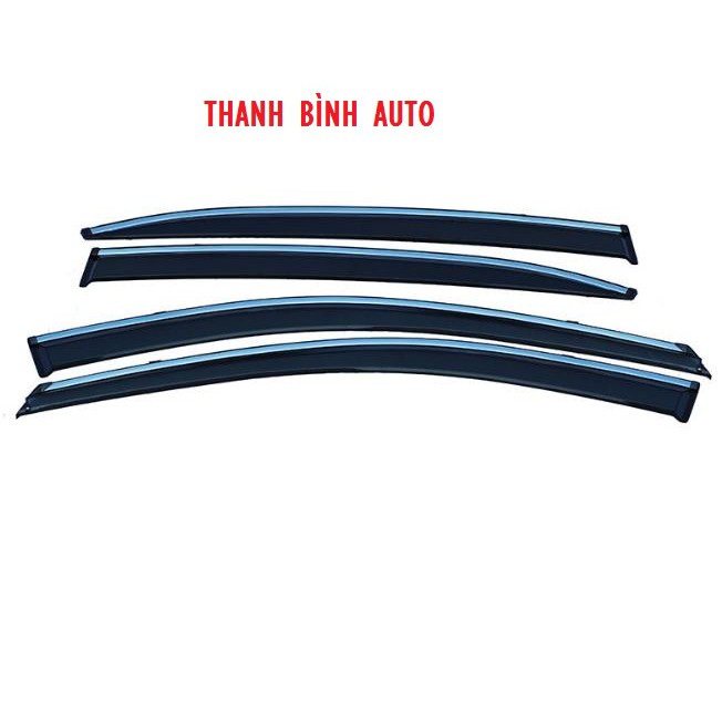 Vè Che Mưa Chỉ Mạ Inox Cao Cấp Xe Mazda 3 - Vè Chè Mưa Mazda Giá Sỉ