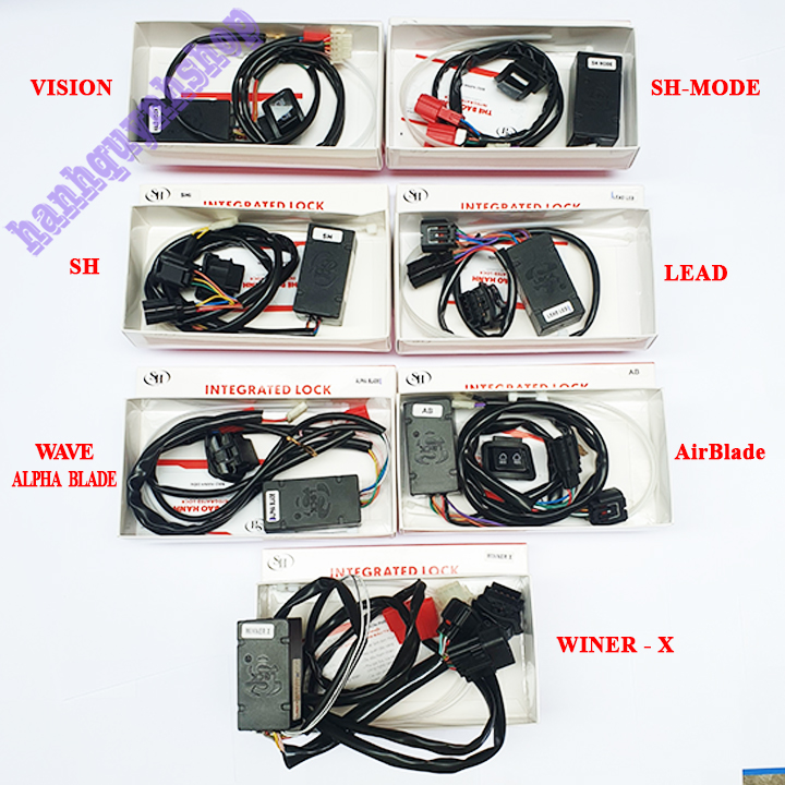 Bộ mạch công tắc tắt đèn xe honda đời mới kèm công tắc passing