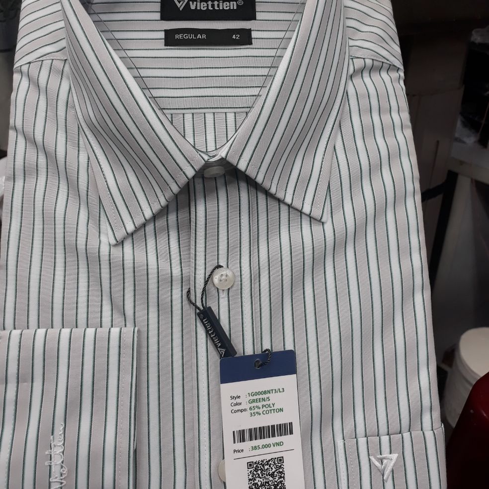 sale áo việt tiến dài tay 385 còn 305( size 42,44)