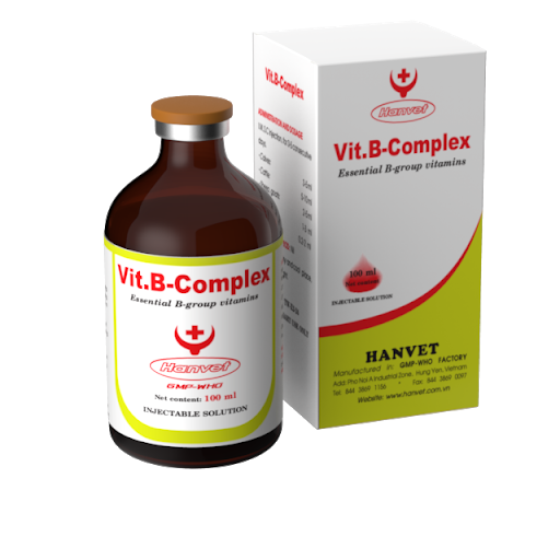 VIT.B-COMPLEX- VITAMIN BCOMPLEX 100ML NÂNG CAO SỨC ĐỀ KHÁNG ,TĂNG CƯỜNG SINH TRƯỞNG  KÍCH THÍCH THÈM ĂN,NHANH ĐÓI ,BỒI BỔ CƠ THỂ THÚ CƯNG