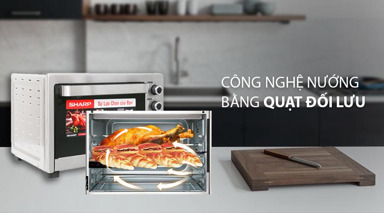 Lò nướng Sharp EO-A384RCSV-ST 38 lít