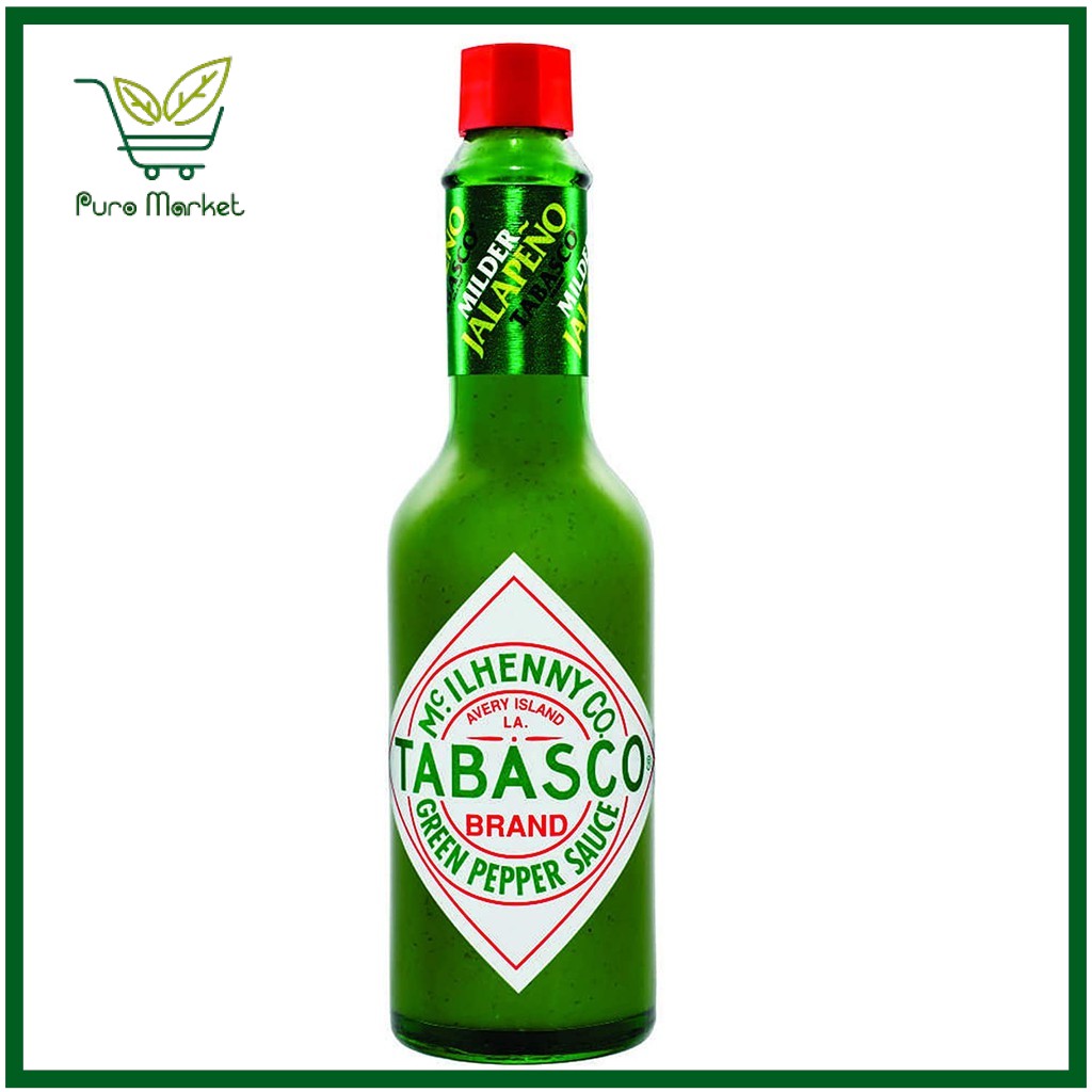 Sốt ớt Tabasco Green Pepper Sauce 60ML