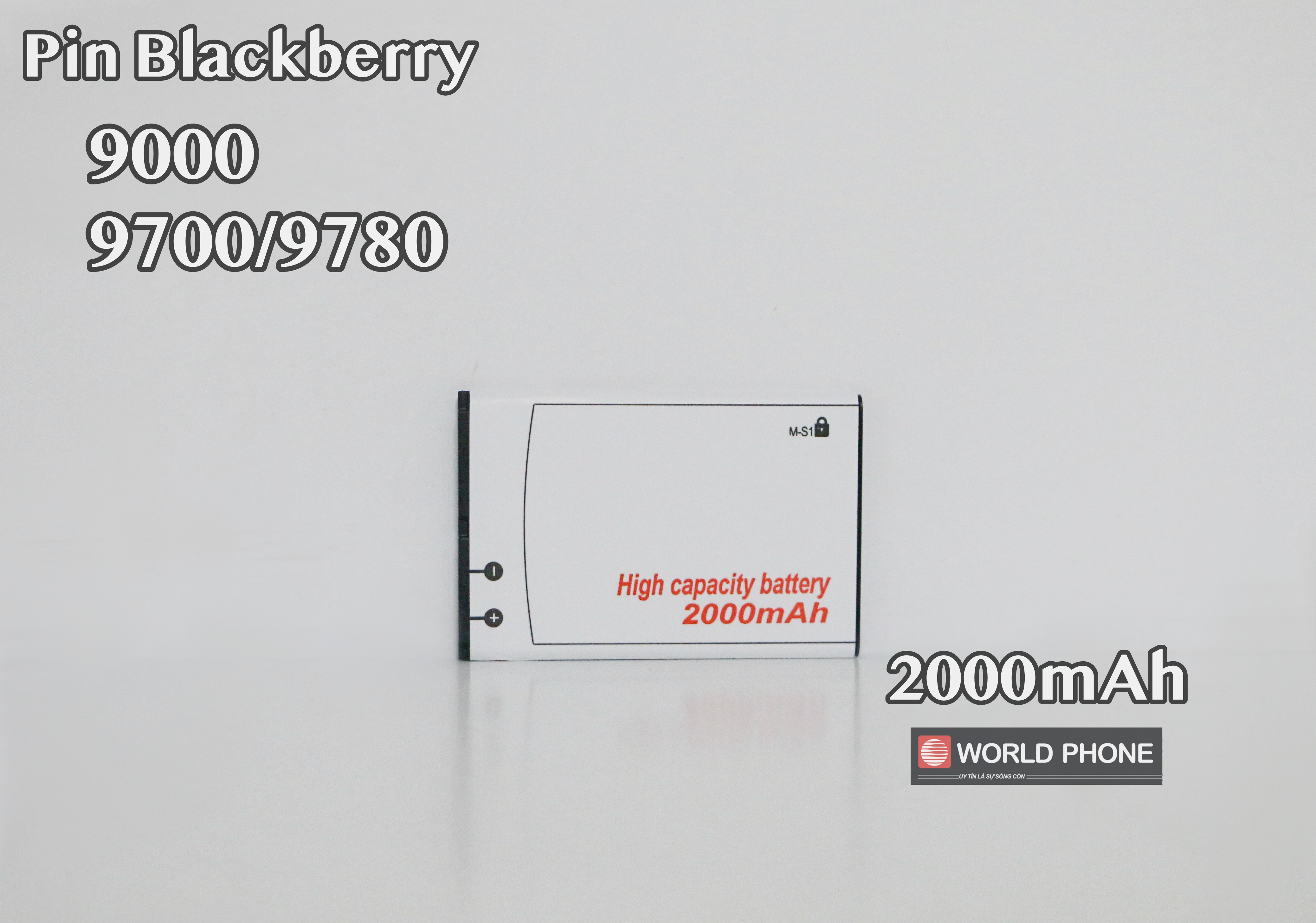 Pin dung lượng cao blackberry 9700 , pin ms1 bb 9700, 9780, 9000