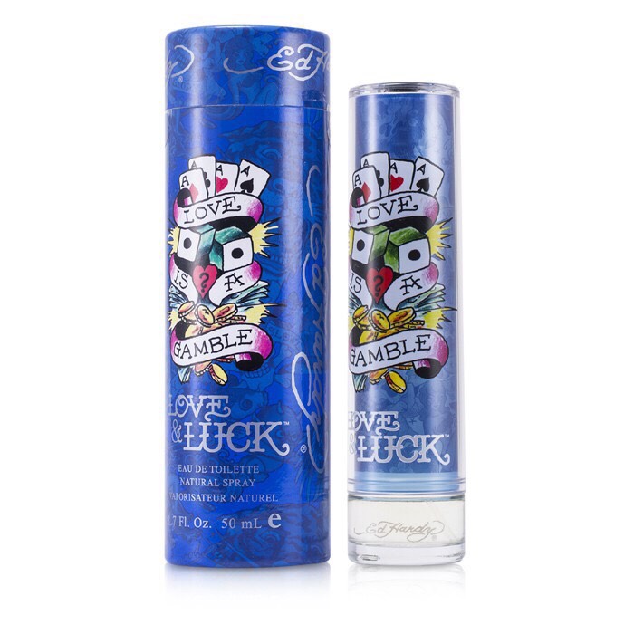 Ed Hardy Love & Luck Mens Mens Edt 50ml Spray NƯỚC HOA ED HARDY LOVE & LUCK MEN Hương thơm tươi mát nhưng không kém phần mạnh mẽ