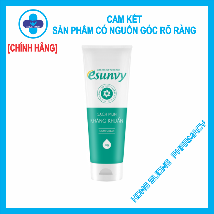 Sữa rữa mặt Esunvy - Sạch mụn, Kháng khuẩn