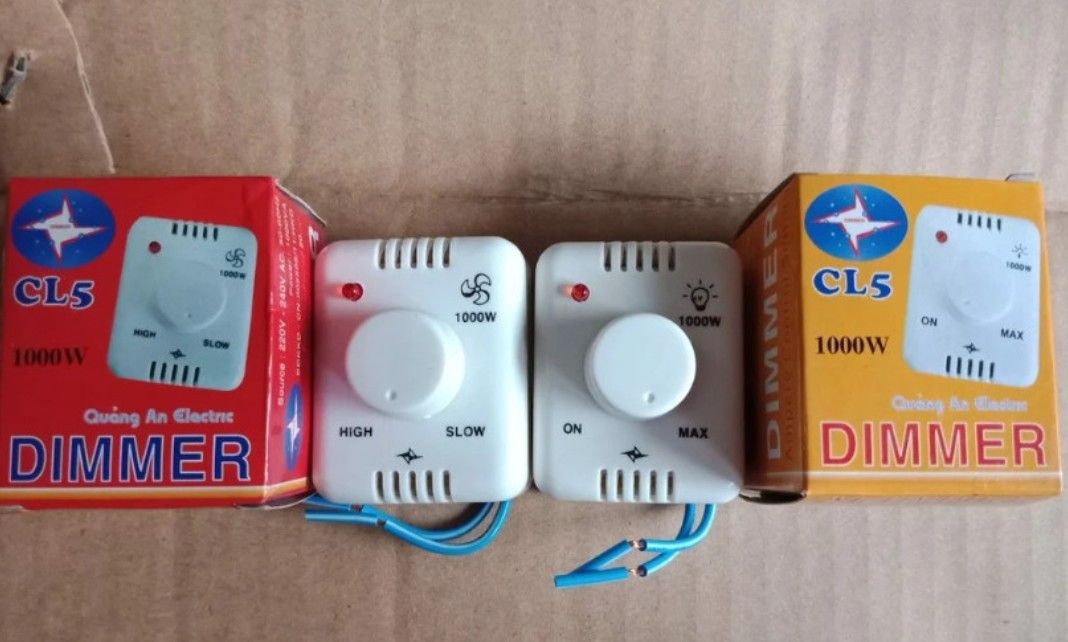 Dimer nổi đèn,quạt ip - 1000w