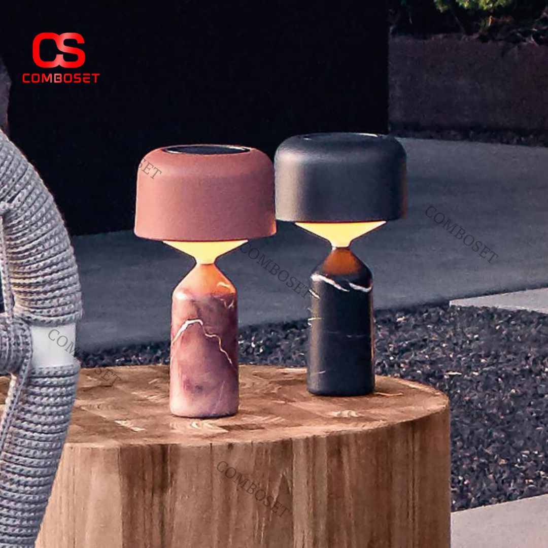 Minimalist Mini Table Lamp with Metal Body and Modern Pc Plastic Shade