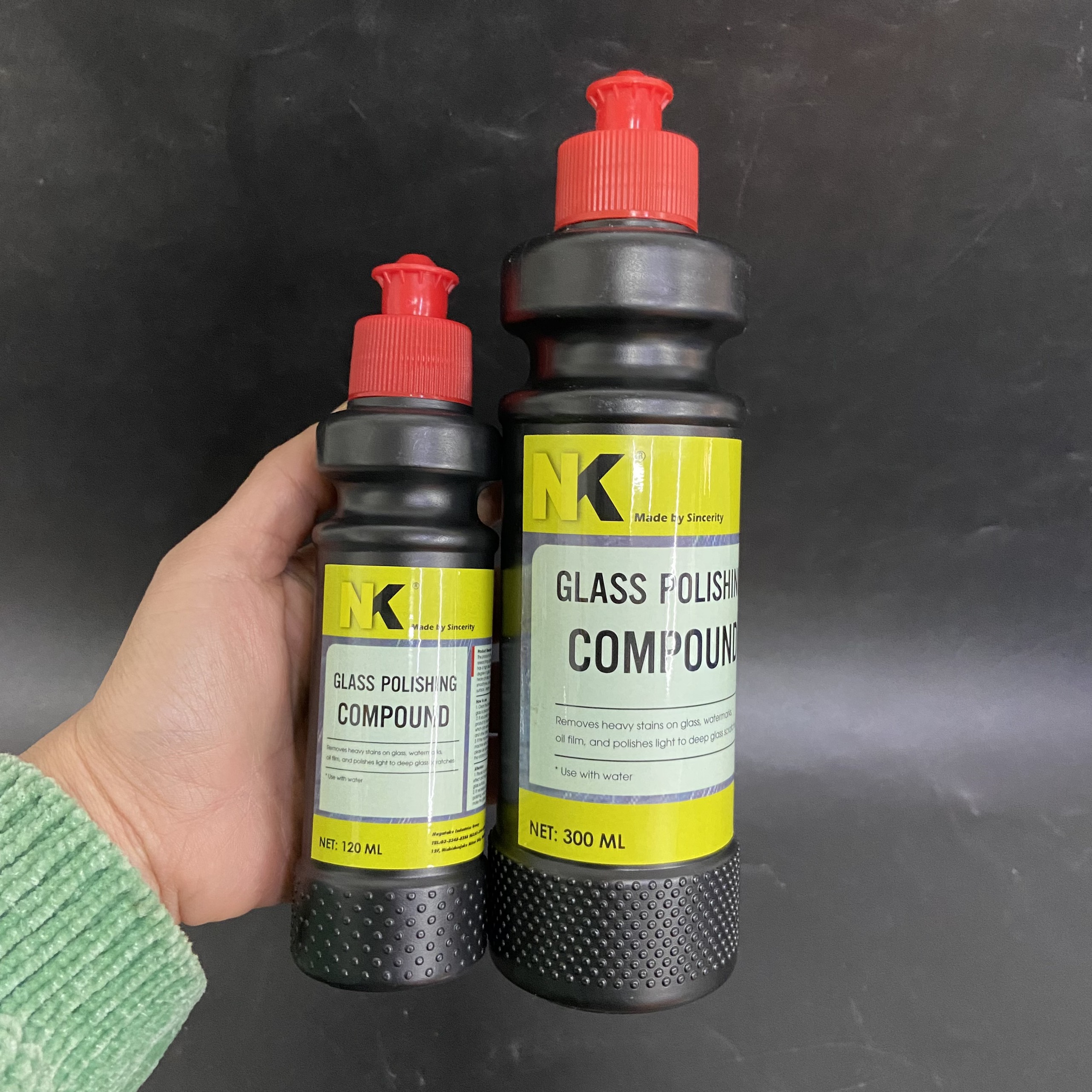 Dung Dịch Đánh Bóng Kính NK
