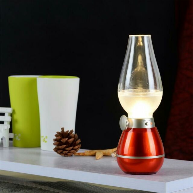 Đèn thờ sạc điện, đèn bàn thờ sạc điện, đèn bàn thờ sạc điện hình đèn dầu, đèn cảm ứng bàn thờ, đèn thờ cảm ứng thổi tắt