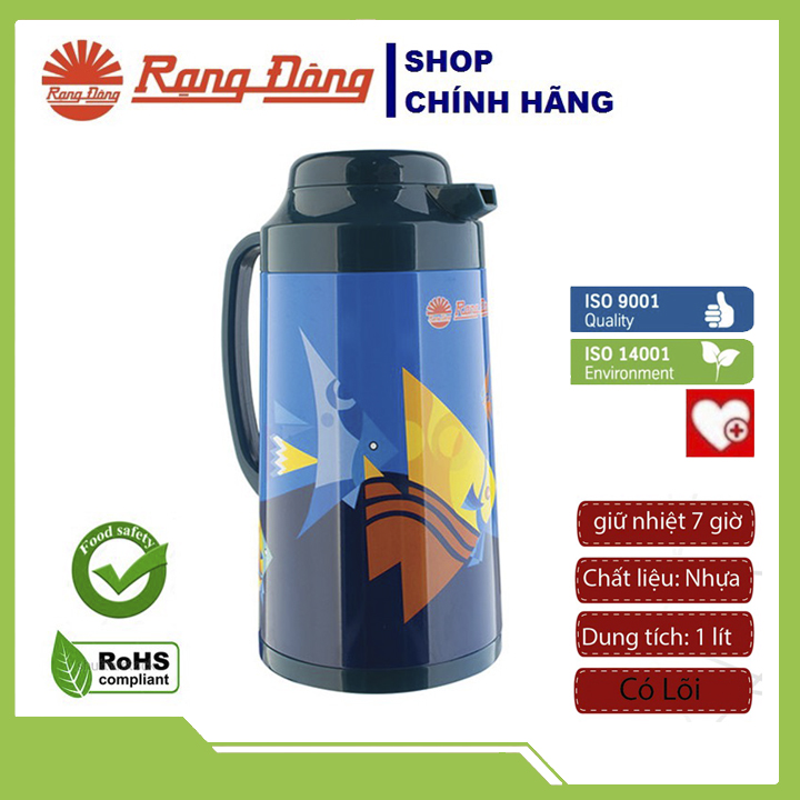 Phích nước 1lít Rạng Đông RD-1040 TS