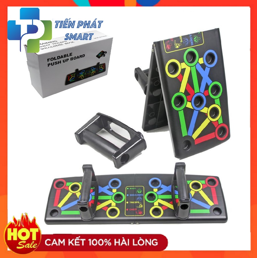 Bảng Tập Luyện Hít Đất Chống Đẩy Đa Năng 22 in 1 Có Gập Gọn Được- Kèm Hướng Dẫn Sử Dụng Chính Hãng Tienphatsmart