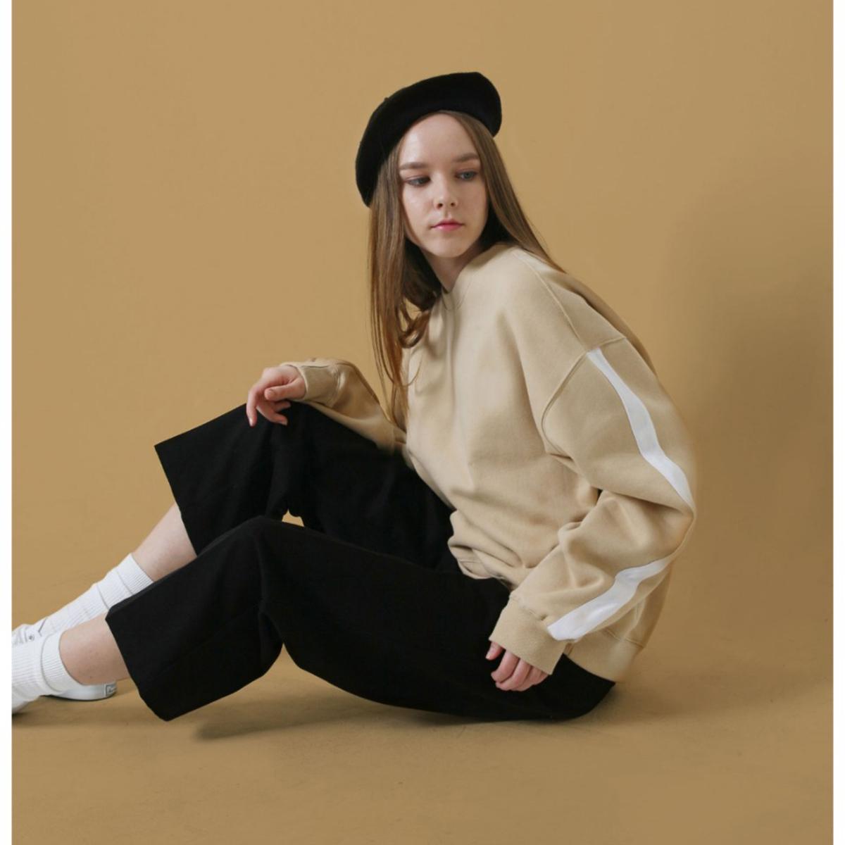 Áo Hoodie Phối Tay Phong Cách Ulzzang