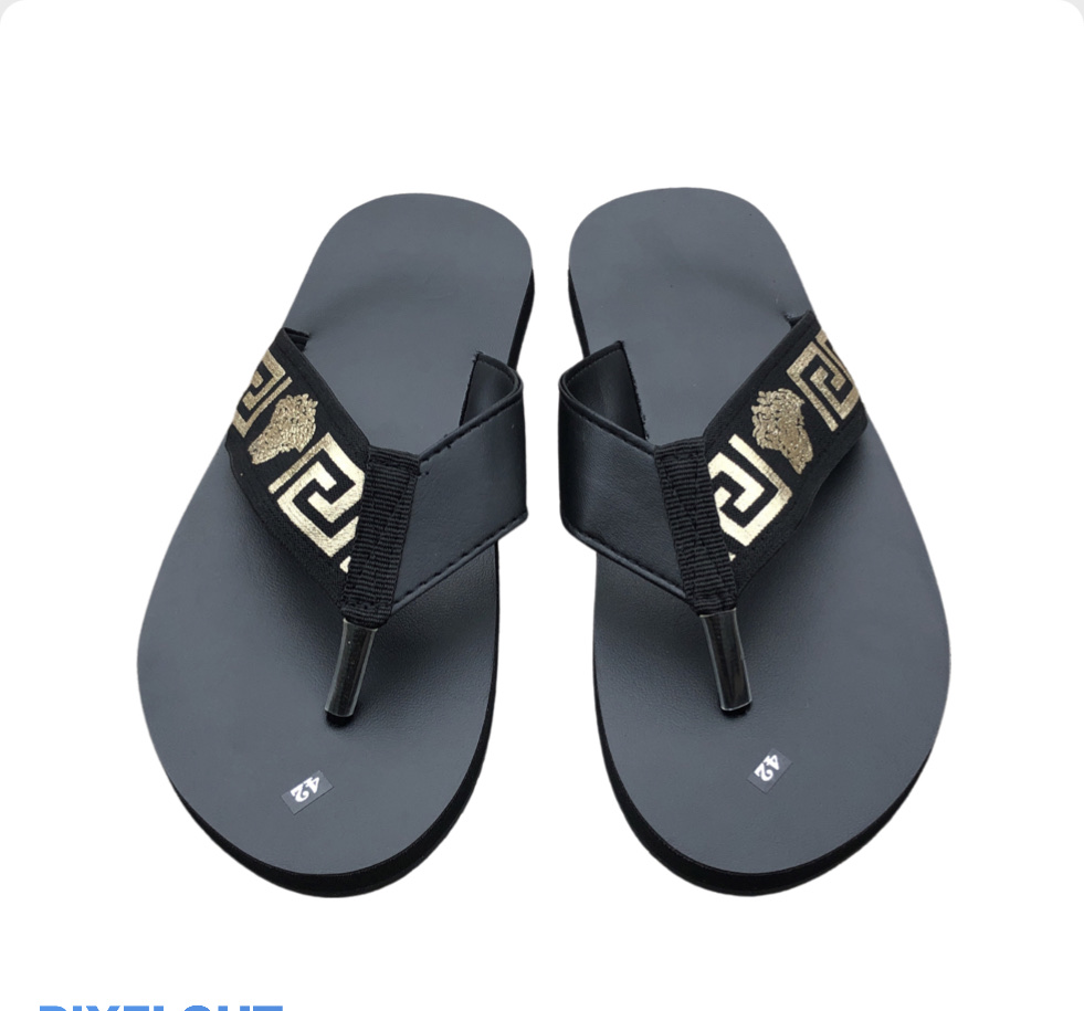 dép kẹp nam thới giới sandal ( đế đen quai đen phối thun ) size từ 37 nam đến 44 nam