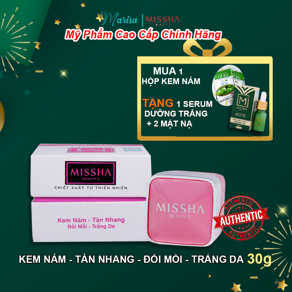Kem nám tàn nhang đồi mồi trắng da VIP 7 cao cấp Missha 30gram chính hãng - Marisa Beauty